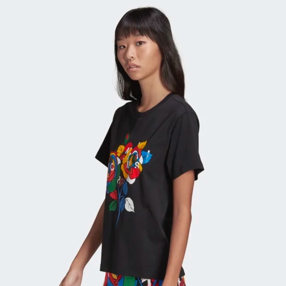 ❤️ ADIDAS ❤️ Limited Edition Rich Mnisi Rose Tee - Picture 8 of 14